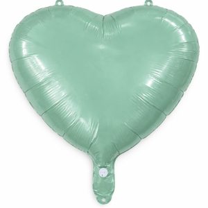 Globo Corazón Nude 18" x1 - Imagen 5