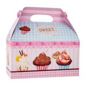 Cajita sorpresa de cupcake x6