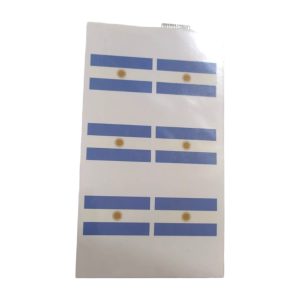 Tatuaje bandera argentina x1