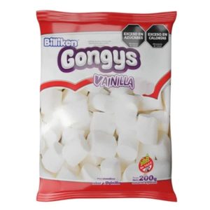 Malvaviscos Gongys Vainilla x200gr
