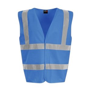 Chaleco reflex celeste x1