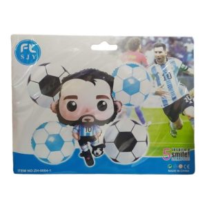 Set de globos messi x5
