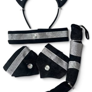 Set Gato Negro 5 PCS X1