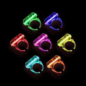 Anillos neon x6