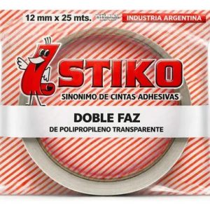 Cinta Doble Faz 12x25 STIKO X1