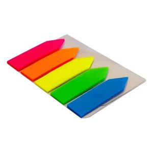 Notas Adhesivas Banderita Neon X5