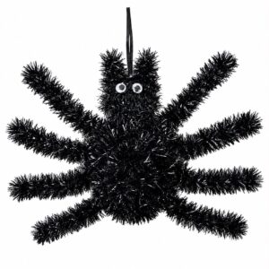 Colgante Araña Halloween 35cm X1