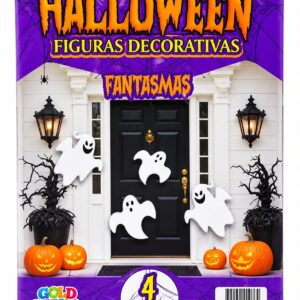 Figuras Decorativas Fantasma X4 Unidades