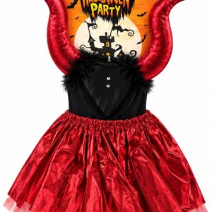 SET DIABLITA METALIZADO 2 PCS X1