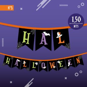Banderin CT Halloween letras x 1