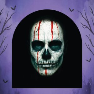 Mascara CT realista Halloween x 1 - Imagen 3