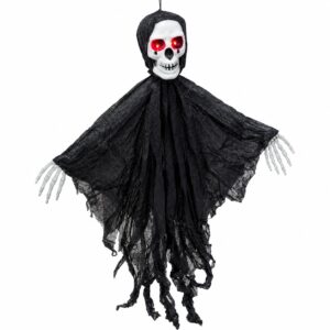 Colgante Calavera Fantasma Luminoso c/ Lagrima x1